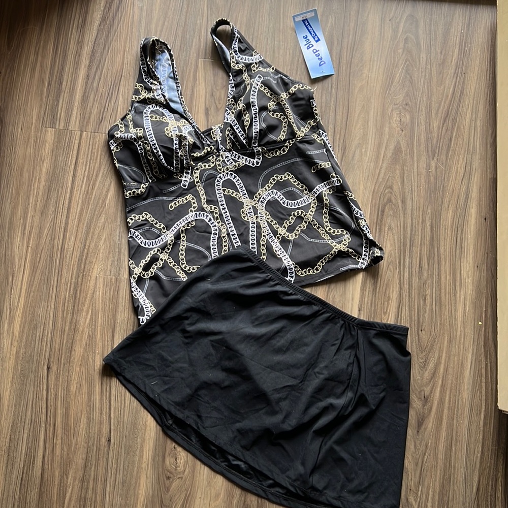 Two Piece Tankini Swimsuit 2 for 1